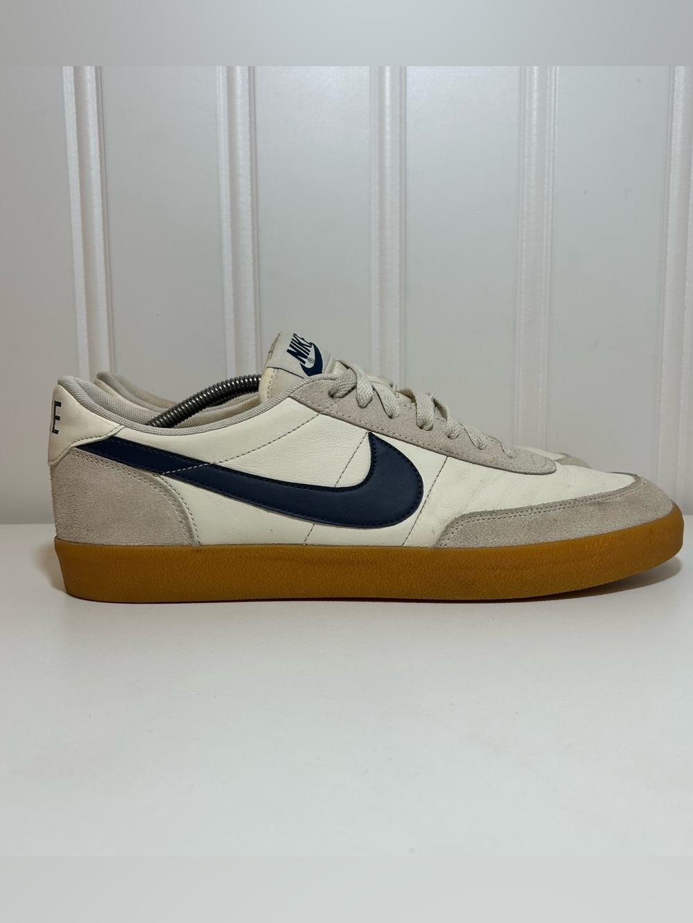 Nike killshot 2 Men’s Low-Top Sneakers in White, Navy, and Gum